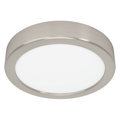 Plastična plafonjera nikalna, Geraldo, 11 W, LED 3000 K