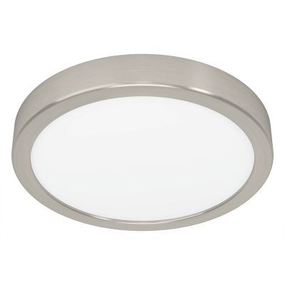 Plastična plafonjera nikalna, Geraldo, 17 W, LED 3000 K
