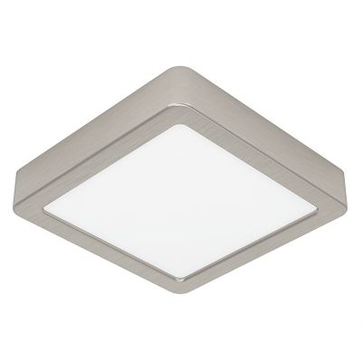 Plastična plafonjera nikalna, Geraldo, 11 W, LED 3000 K