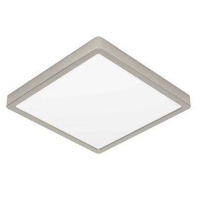 Plastična plafonjera nikalna, Geraldo, 20,5 W, LED 3000 K