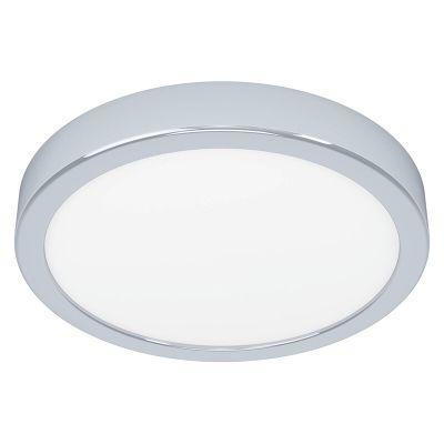Plastična stropna svjetiljka za kupaonicu krom, Geraldo, 17 W, LED 3000 K, IP44