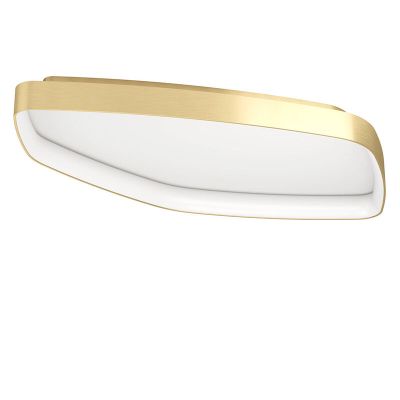 Aluminijska dizajnerska plafonjera zlata, Samson, 25,2 W, LED 3000 K