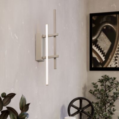 Aluminijska dizajnerska zidna lampa smeđa, Thera, 12 W, LED 3000 K