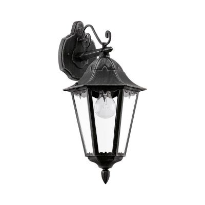 Aluminijska klasična vanjska rasvjeta crna, Leanna, IP44