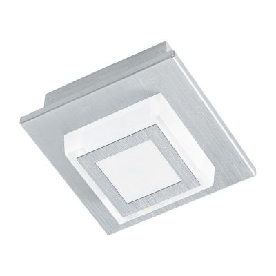 Plastična moderna plafonjera srebrna, Elsien, 3 W, LED 3000 K