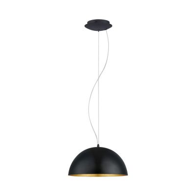 Metalna moderna kupolna lampa zlata, Geneva