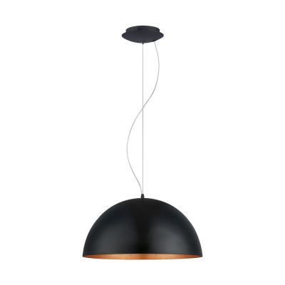 Metalna moderna kupolna lampa bakrena, Geneva