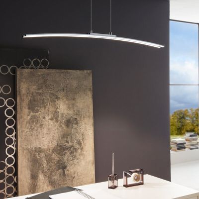 Aluminijska moderna visilica krom, Arantxa, 30 W, LED 3000 K