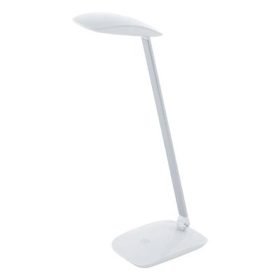 Plastična moderna lampica bijela, Arslan, 5 W, LED 4000 K, s dodirnim prigušivačem