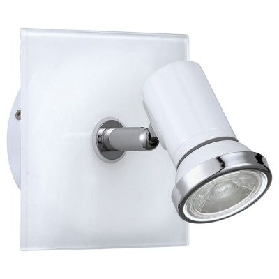 Plastični zidni reflektor bijeli, Jasmijn, IP44