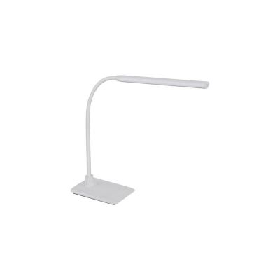 Plastična moderna lampica bijela, Brennan, 5 W, LED 4000 K, s dodirnim prigušivačem
