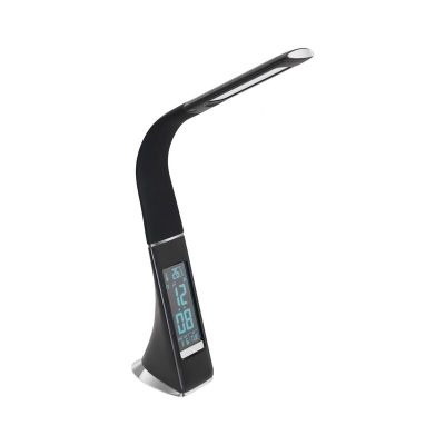 Plastična moderna lampica crna, Malissa, 3 W, LED 5000 K, s prekidačem