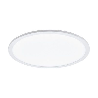 Aluminijska plafonjera bijela, Ericus, 19 W, LED podesiv od tople do hladne bijele