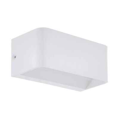 Aluminijska zidna lampa bijela, Tjalle, 10 W, LED 3000 K