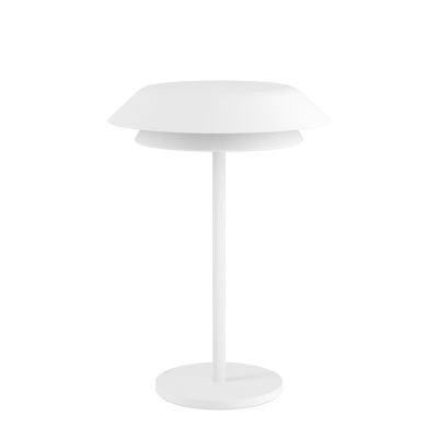 Čelična moderna stolna lampa bijela, Arroyo, 7,2 W, LED RGBW