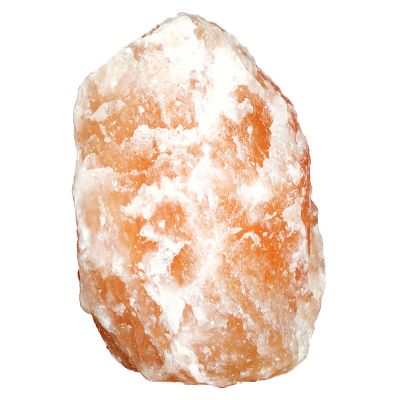 Kamena lampa od soli narančasta, Mersa, s prekidačem