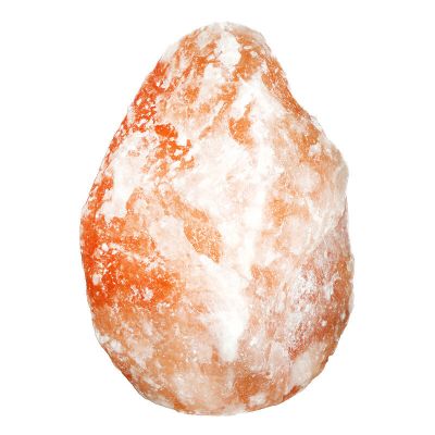 Kamena lampa od soli narančasta, Mersa, s prekidačem
