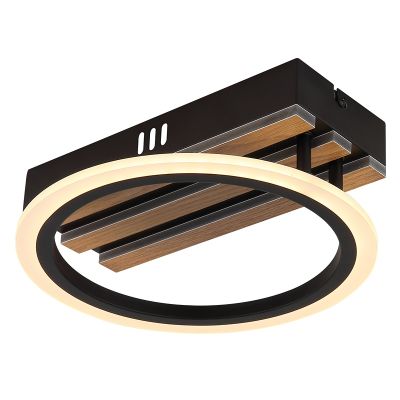 Metalna dizajnerska stropna rasvjeta crna, Benedicte, 10 W, LED white switch