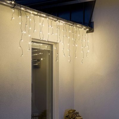 3 metra spojive Icicle lampe, visina 70 cm, toplo bijela, IP44, osnovno