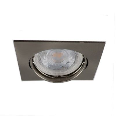 Krom ugradbena lampa aluminijska, Ravi
