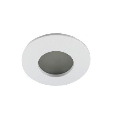 Bijela ugradbena lampa za kupaonicu aluminijska, Pierre, IP44