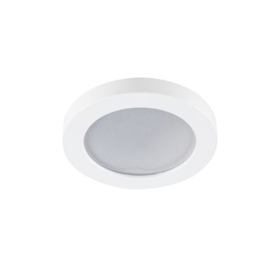 Bijela ugradbena lampa za kupaonicu moderna, Elio, IP44