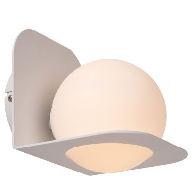 Bijela zidna lampa za kupaonicu moderna, Davy, IP44
