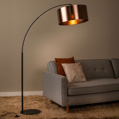 Hrđavo Crvena lukna lampa moderna, Rankos, s prekidačem