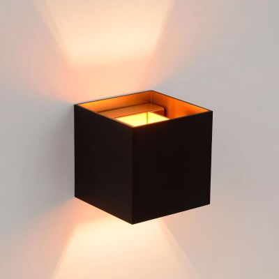 Crna dvosmjerna zidna lampa moderna, Xio