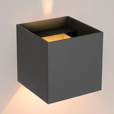 Siva zidna lampa moderna, Xio