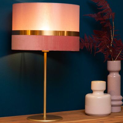 Roza stolna lampa retro, Extravaganza Tusse, s prekidačem