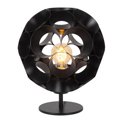 Crna stolna lampa moderna, Hannelore