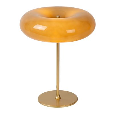 Taupe stolna lampa retro, Sentino, s prekidačem