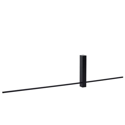Crna zidna lampa moderna, Segin, 10 W, LED 2700 K