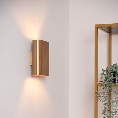Mjeda dvosmjerna zidna lampa moderna, Ovalis