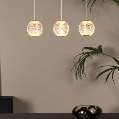 Zlata visilica dizajnerska, Cintra, 4,7 W, LED 2700 K