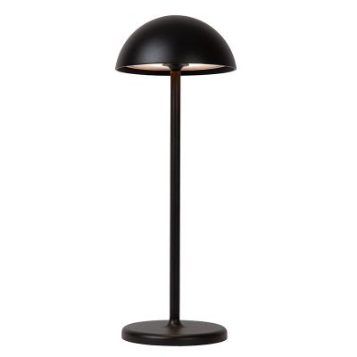 Crna vanjska stolna lampa retro, Joy, 1,5 W, LED 3000 K, IP54, s dodirnim prigušivačem