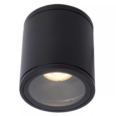 Crni stropni reflektor moderni, Aven, IP65