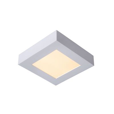 Bijela plafonjera moderna, Brice, 15 W, LED 3000 K, IP44
