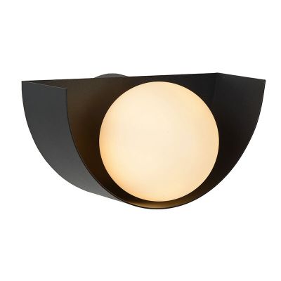 Crna zidna lampa retro, Benni