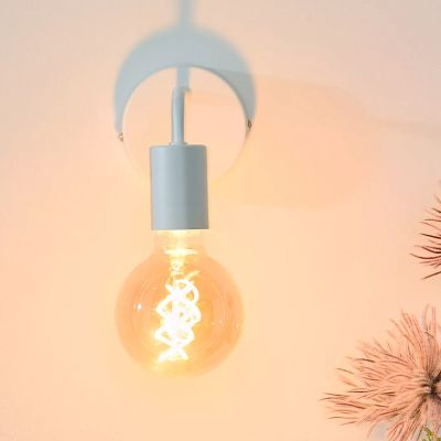 Bijela zidna lampa moderna, Scott