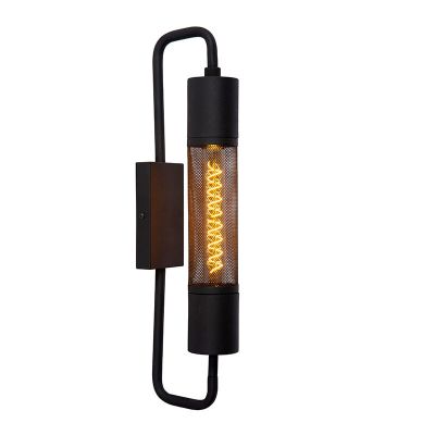 Crna zidna lampa moderna, Calixt