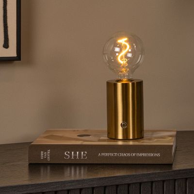Mjeda punjiva stolna lampa moderna, Vivo, s dodirnim prigušivačem