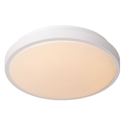 Bijela stropna svjetiljka za kupaonicu moderna, Dasher, 12 W, LED 2700 K, IP44