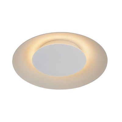 Bijela plafonjera moderna, Foskal, 12 W, LED 2700 K