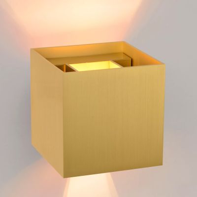 Zlata dvosmjerna zidna lampa moderna, Xio