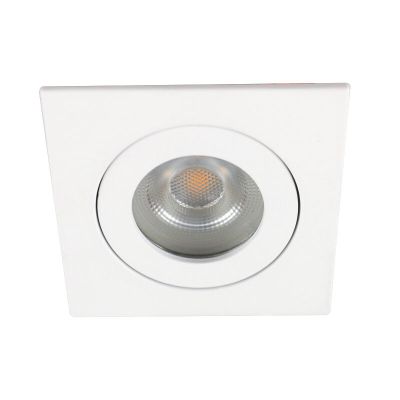 Aluminijska ugradbena lampa za kupaonicu bijela, Dorx, IP44