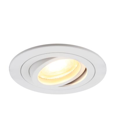 Aluminijska ugradbena lampa bijela, Scott