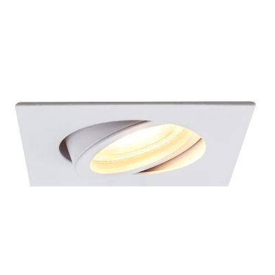 Aluminijska ugradbena lampa bijela, Onno
