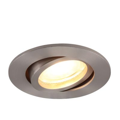 Aluminijska ugradbena lampa krom, Onno